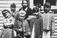 246: Seven children. Madge and Maurice Barry in front. (circa 1964) [courtesy of Maurice Barry]  - Madge and Maurice children of Denis Patrick Barry &amp;amp; Kathleen Hayes